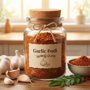 Poondu Podi – Spicy Garlic Powder