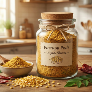 Paruppu Podi – Protein-Rich Dal Rice Mix