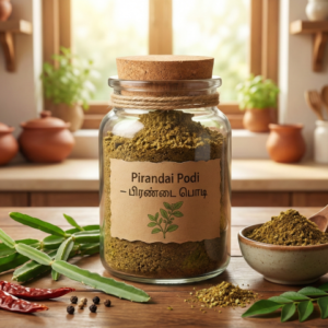 Pirandai Podi – Healthy Cissus Quadrangularis Spice Mix