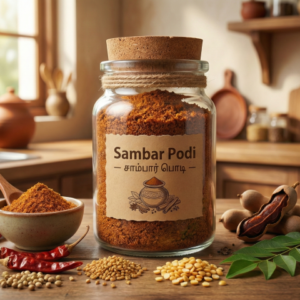Sambar Podi – Classic South Indian Spice Blend